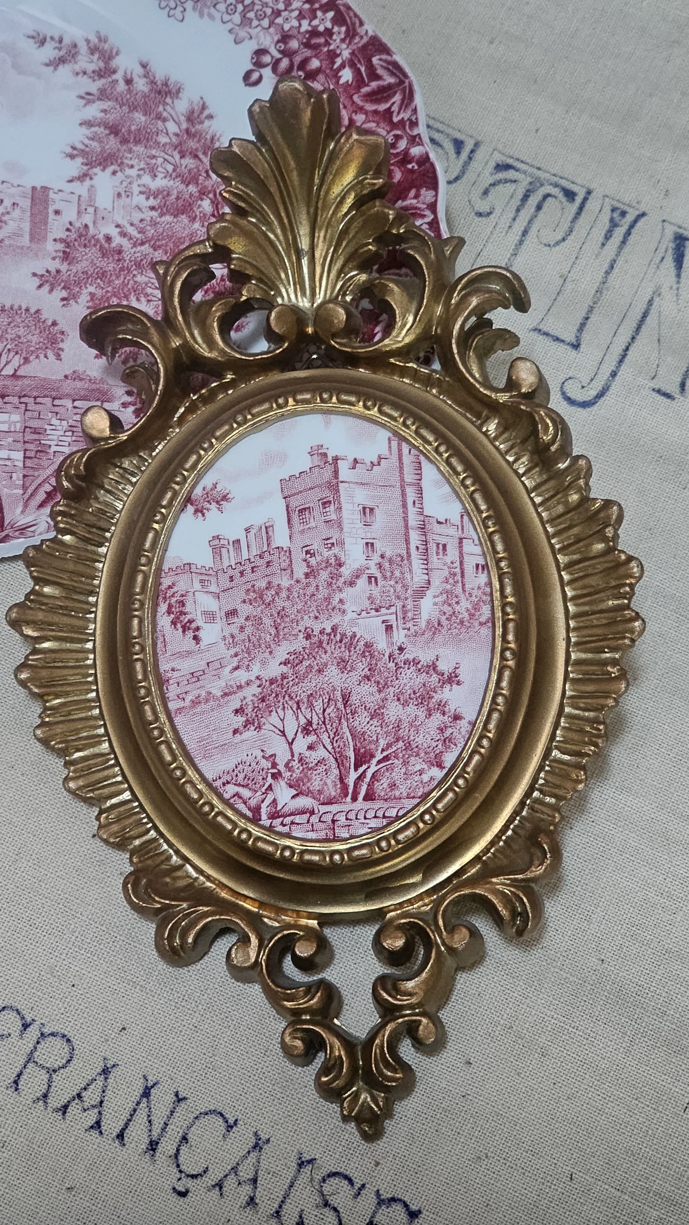 J & G Meakin English Plate Frame Model Romantic – photo 7